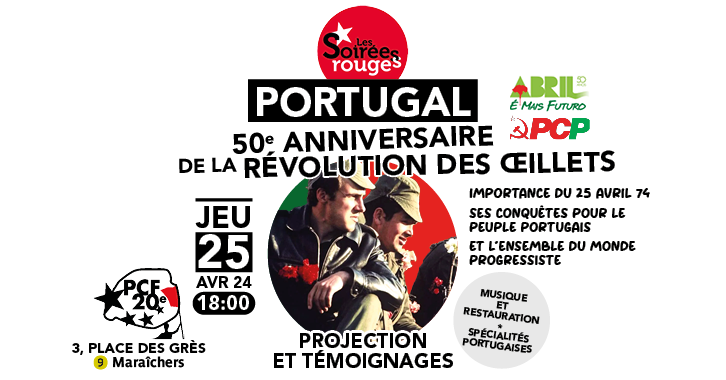 portugal anniversaire révolution des oeillets