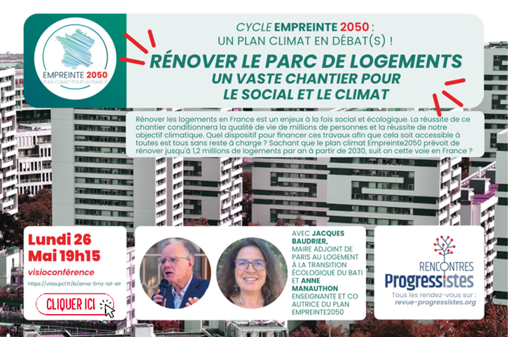 rénover le parc de logement progressistes social climat