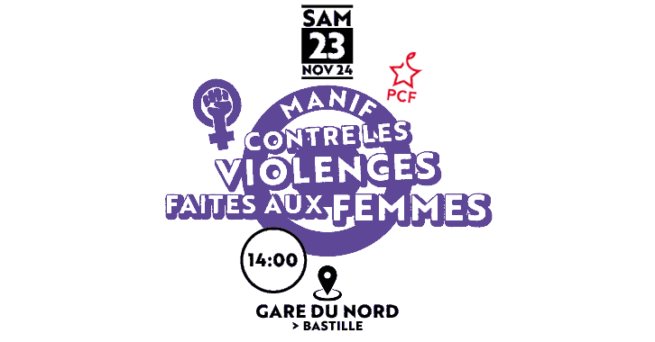 manifestation contre les violences sexistes et sexuelles